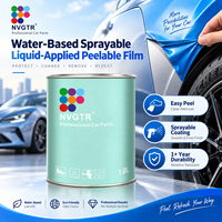 NVGTR Peinture Pelable Automobile À Base D'Eau Revêtement Liquide Pulvérisable Protection Carrosserie Amovible Durable