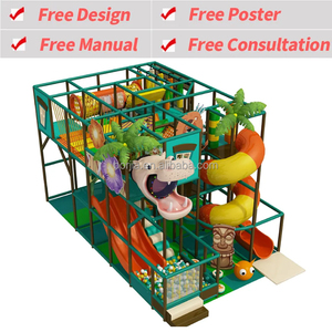 Ensemble de jeux d'extérieur commercial personnalisé, nouveau design, aire de jeux intérieure souple pour enfants, équipement de terrain de jeux intérieur - Product Image 2
