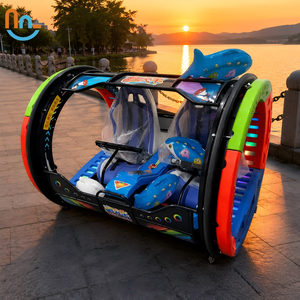 รถของเล่นเด็กทรงสี่เหลี่ยม Joy2fun ขับเคลื่อนด้วยแบตเตอรี่ สำหรับสนามเด็กเล่น รุ่น LR-M-29 300W มอเตอร์คู่ กำลังแรง ขับขี่นุ่มนวลและปลอดภัย - Product Image 1