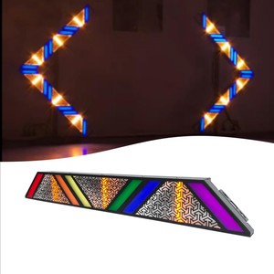Luce da Palco Retrò Colorata P3 DMX512 RGB LED Matrix con Alto CRI 90 IP33 per Parchi a Tema Illuminazione DJ 6000K Luce Diurna - Product Image 1