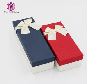 Ô hộp quà tặng với Ribbon mới thiết kế tùy chỉnh in tái chế thiết kế bán buôn giá rẻ hộp giấy trắng tùy chỉnh hiển thị - Product Image 4