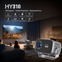 Projecteur Android Topleo 4k Full HD, écran vidéo mini, projecteur intelligent portable Android 11 pour la maison