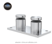 Aleader Sécurité Acier inoxydable 316 Escalier Verre Balustrade Verre Clôture Entretoise Vis Double Verre Balcon pour Terrasse