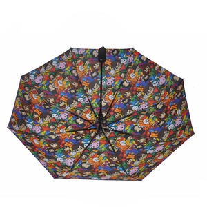 Parapluie pliant à double auvent, résistant au vent et durable - Product Image 4