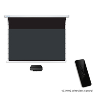 Écran de projecteur R 100 pouces Tension motorisée ultra courte portée 4K ALR UST pour projecteur laser XIAOMI Mi home cinéma
