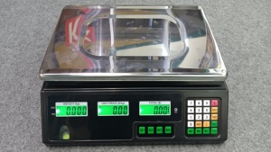 Beste Qualität CLEVER Elektronische Preisberechnende Waage ACS-468B LED/LCD-Anzeige ABS+Edelstahl-Konstruktion 1 Jahr - Product Image 5