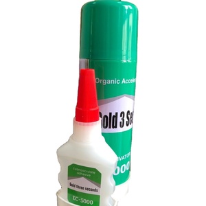 Adhésif cyanoacrylate MDF 2 Kit Bois Super <span class=keywords><strong>colle</strong></span> instantanée avec activateur en spray Accélérateur - Product Image 1