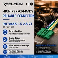 Commander RH7068K-1.5-2.8-21 98821-1065 Connecteur automobile étanche à 6 broches vert avec faisceau pour capteur PDC ABS Hyundai Kia