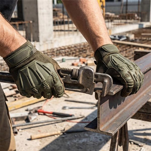 Professional Outdoor Tactical Survival <strong>Gloves</strong> Ultimate <strong>Grip</strong> Wear-Resistant Anti-Slip Touch Screen Mechanic <strong>Glove</strong> for Safety Work - Product Image 5