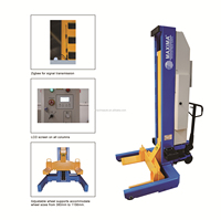 MAXIMA FC75W 4 Kolonlu Hareketli Kamyon Lifti 7.5 Ton/Kolon Kablosuz Hidrolik Kamyon Mobil Kolon Lifti Kamyon Lifti