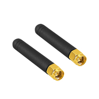 Antena 2.4G Inalámbrica para Router Asus, Tarjeta de Red WIFI Omnidireccional de Alta Ganancia 5DBI FS-R17 Negra