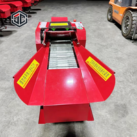Machine à couper le foin électrique portable pour la ferme, traitement de l'herbe, du fourrage et de la paille, avec une manutention compacte, préparation fiable des aliments pour animaux