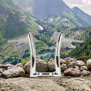 CBA-544 OEM ราวจับอลูมิเนียมแบบแขวนขนาด14นิ้ว16นิ้วเพิ่มขึ้น2 "สำหรับการดัดแปลงแตรแบบหนา - Product Image 3