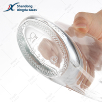 Fabricant chinois – Bouteille en verre super flint mat populaire, qualité supérieure, vide, pour vodka, brandy, whisky, tequila, liqueur, vin rouge