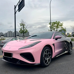 Fabbrica all'ingrosso di veicoli in vinile 1.52x20m nero e rosa sfumato in vinile avvolgendo bolle d'aria senza pellicole personalizzate per auto in vinile - Product Image 3