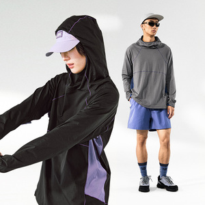 Felpa Tecnica Outdoor QUICKSHOW COOLMAX ad Asciugatura Rapida, Abbigliamento Sportivo alla Moda con Cuciture a Contrasto e Colori Contrastanti per Uomo - Product Image 3