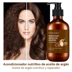 Aceite de nuez logotipo personalizado oem largo anti caída del cabello etiqueta privada natural biotina conjunto de champú y aco - Product Image 4