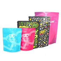 3.5g, 7g, 14g, 28g, pochette en plastique personnalisée, anti-odeur, 3.5 grammes, sacs alimentaires en Mylar, emballage, sac à l'épreuve des enfants