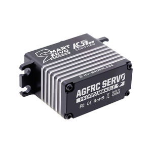 Servomoteur numérique AGFRC 0,082 sec, étanche IP67, engrenages en acier, 4 pôles, 54 kg-cm, sans balais, pour voitures RC 1/8 et pièces de bateaux RC - Product Image 2