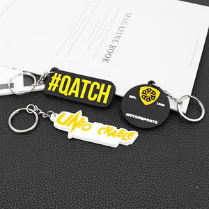 Cadeau d'affaires promotionnel pour la Offres Spéciales personnalisée Porte-clés en PVC souple en caoutchouc de silicone 3D pour cadeau souvenir - Product Image 1