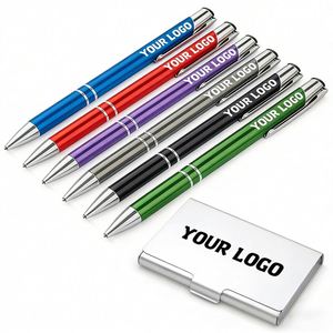 Custom Aluminum Alloy Wholesale Ball Business <b>Pens</b> for Promotional <b>Gift</b> Ballpoint <b>Pen</b> With Laser Logo - Product Image 1
