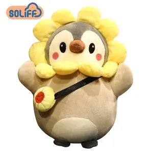 cute stuffed wholesale penguin custom plush toys