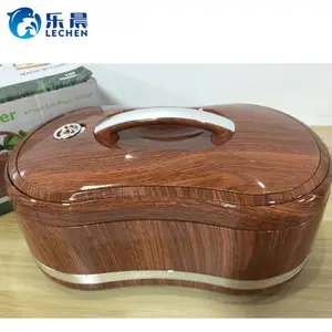 African Stainless Steel Log Cookware Insulated Stock Pot Handle Lunch Box Set Food Warmer Container Food Warmer Hot Pot