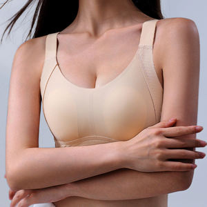 Soutien-gorge de sport fitness <span class=keywords><strong>sans</strong></span> <span class=keywords><strong>armatures</strong></span>, coupe complète, mince, <span class=keywords><strong>sans</strong></span> couture, oreille de lapin, grande taille, ajustement <span class=keywords><strong>push</strong></span> <span class=keywords><strong>up</strong></span>, collection latérale 3XL - Product Image 4