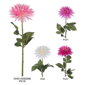 ดอกไม้ดอกรักเร่ทำจากผ้าไหมเทียมสำหรับตกแต่งงานแต่งงาน - Product Image 4