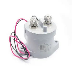 陶瓷真空电子高压继电器DC 12V 24v线圈EV接触器200A