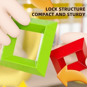 Samtoy Câu Đố Brain Teasers Trò Chơi <span class=keywords><strong>DIY</strong></span> Xây Dựng Gạch Đồ Chơi Tháp Kim Tự Tháp Xếp Chồng Khối <span class=keywords><strong>30Pcs</strong></span> Xây Dựng Khối Gạch Cho Bé Kid - Product Image 4