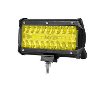 Nueva Barra de Luz LED Combinada de 7 Pulgadas, Foco/Reflector/Columna, Lámpara de Conducción DRL, Luz de Trabajo Todoterreno Recargable de 24V 120W para Coche y Camión - Product Image 2