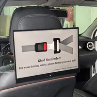 Monitor de Reposacabezas para Auto de 13.3 Pulgadas con Android 16.0, Nueva Actualización, 4G+64G, Pantalla 4K 1080P, WIFI, Reproductor de Video para Asientos Traseros de Mercedes