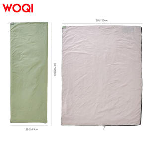 Saco de Dormir Rectangular Ligero de Poliéster Transpirable Woqi para Exteriores, Saco de Dormir Tipo Sobre para Adultos con Bolsa de Almacenamiento - Product Image 5