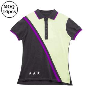 Camisetas de Golf para Hombre IGift, de Alta Calidad, Antiarrugas, Ecológicas, de Algodón, Corte Ajustado, Lisas, con Logotipo Personalizado, Uniformes Casuales - Product Image 4