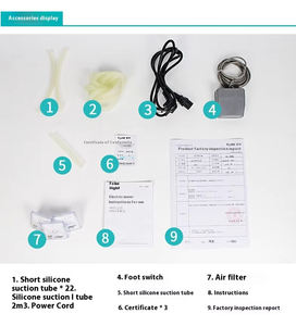 Great Price Veterinary Electric <b>Portable</b> ABS Durable Suction Machine Aspiration <b>Unit</b> Medical Equipment with Low Noise 60 DB - Product Image 3