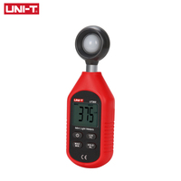 Medidor de Luz UNI-T UT383, Luxómetro Digital de 200,000 LUX, Medidor de Luminancia Lux Fc, Iluminómetro con Prueba de Máximo y Mínimo, Fotómetro