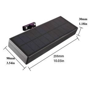 Lampes solaires d'extérieur pour numéros de maison, lumière solaire réglable pour plaque de signalisation d'adresse, lumière murale pour maison, <span class=keywords><strong>jardin</strong></span>, patio, cour - Product Image 3