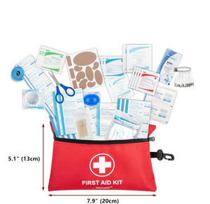<span class=keywords><strong>Kit</strong></span> médico rojo nuevo al por mayor para viajes al aire libre de mano pequeño fuego rescate emergencia botiquín de primeros auxilios logotipo personalizado Camping senderismo - Product Image 1