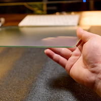 Customized Glass Tempered Photovoltaic Glass Mouse Pad Size Customized Pattern High-end Frosted Version Factory Direct Sales