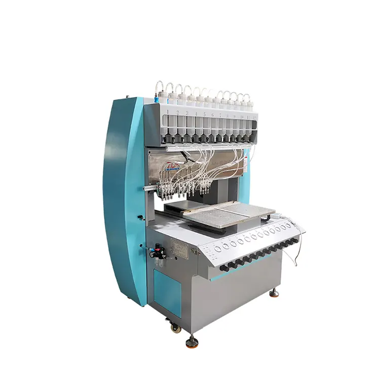 Jinyu TUA-máquina de fabricación de parches de pvc, 12 colores, fabricante de pegatinas de goma