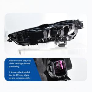Gruppo Fari a <span class=keywords><strong>LED</strong></span> Matrix Laser di Alta Gamma per <span class=keywords><strong>Audi</strong></span> <span class=keywords><strong>A3</strong></span> 2021-2024, Lampada Modificata 12V - Product Image 4