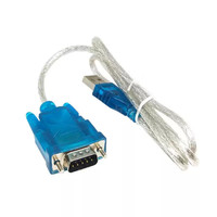 Cable USB a RS232 (COM) HL-340, Cable Serial USB-RS232 de 9 Pines, Compatible con Windows 7-64 Bits