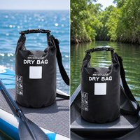 Sac à dos étanche unisexe FH FHB014 en PVC 100 % imperméable, avec cadre externe, pour moto, 30L, fermeture éclair et à fermoir, ceinture à coussin d'air