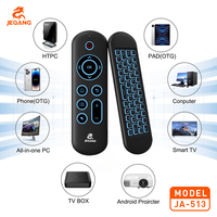 Télécommande souris volante double mode 2,4 G avec lumière à sept couleurs pour décodeur intelligent et projecteur pour ordinateur et télévision