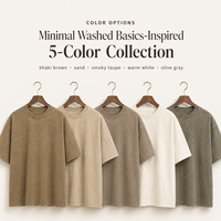 Fabricant de T-shirts Basiques Personnalisés Certifiés GRS HuaYi, OEM ODM, T-shirts en Coton Épais, Usine de Vêtements à Marque Privée pour les Marques de Vêtements