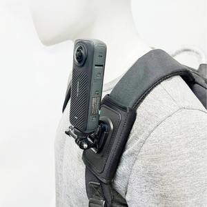 Sangle de sac à dos et support d'épaule en métal pour GoPro 13, accessoire pour fixation de caméra d'action - Product Image 1