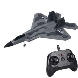 F22 FX-822 2.4GHz RTF RC <span class=keywords><strong>เครื่องบิน</strong></span><span class=keywords><strong>รบ</strong></span>290มม. wingspan EPP โฟมต่อสู้เครื่องบิน RC โมเดลเครื่องบินควบคุมระยะไกล - Product Image 1