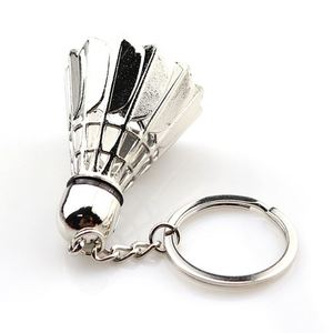 CY Creative Simulation Tennis Table Tennis Golf <b>Key</b> <b>Chain</b> Mini 3D Badminton Keychain Sport Game Souvenirs - Product Image 1