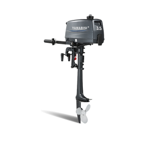 Moteur hors-bord pour bateau YAMABISI, neuf, 3,5 ch, 2 temps, refroidi par eau - Product Image 1